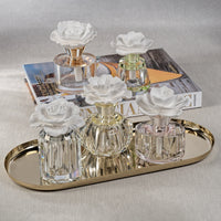 Venezia Isabella Porcelain & Crystal Diffuser (Set of 4)
