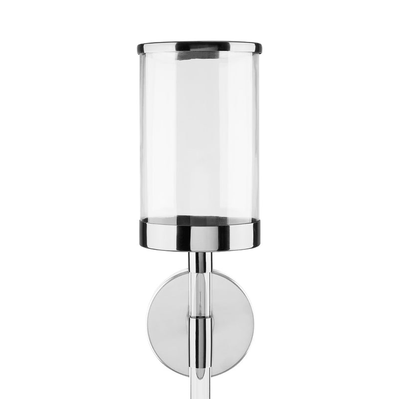 Dani Acrylic Silver Wall Sconce