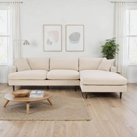 Bronia 109" Beach Alabaster Right Sectional Sofa