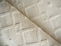 Ramo Modern Beige Patterned Area Rug - Elegance Collection