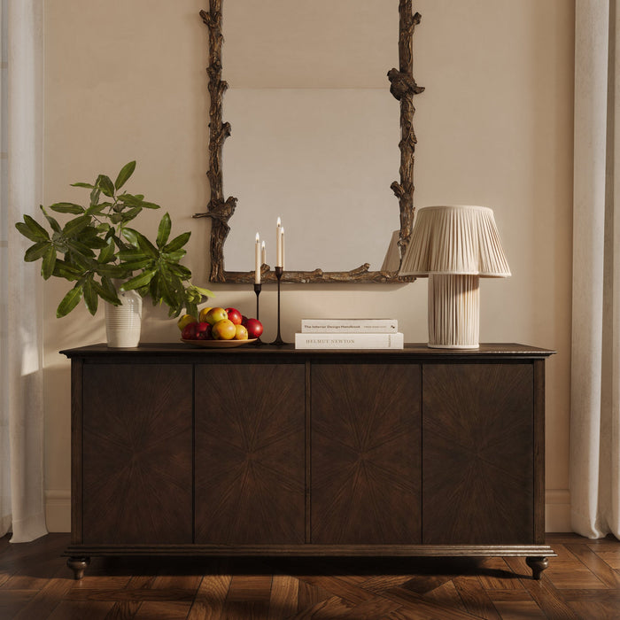 Lunaris 76" Dark Brown Sideboard