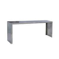 Viper Silver Textured Console Table (2 Sizes Available)