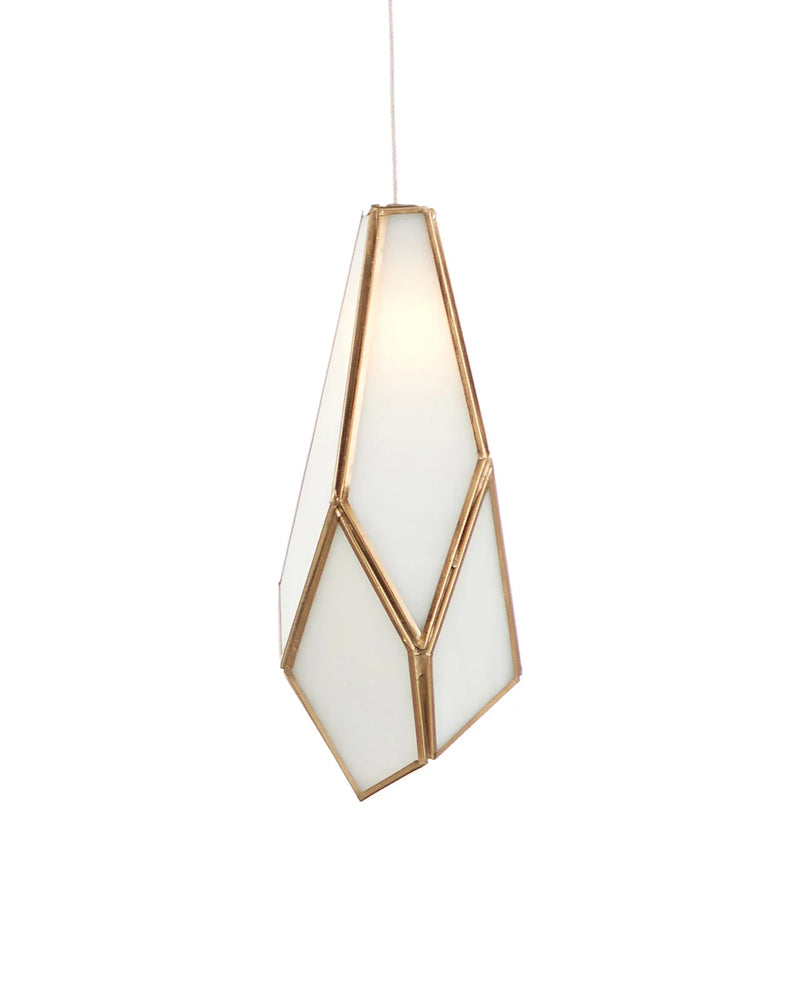 Glace White 7-Light Round Multi-Drop Pendant