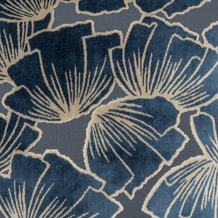 Tropics Superior Quality Luxurious Indigo Pillow