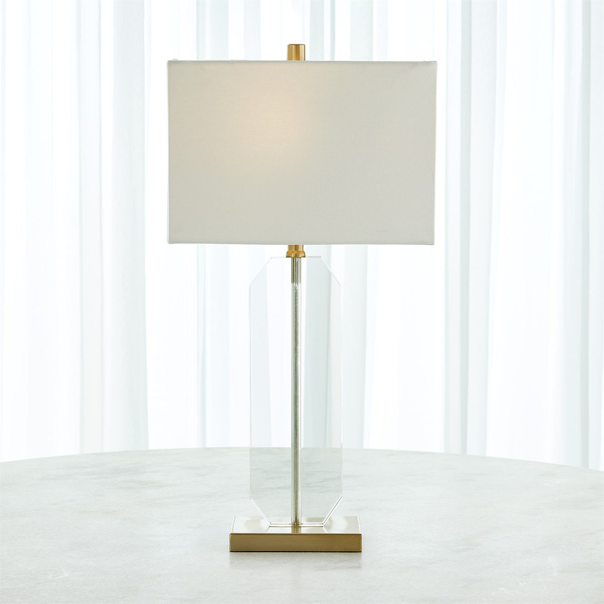 Crystal Gold Table Lamp
