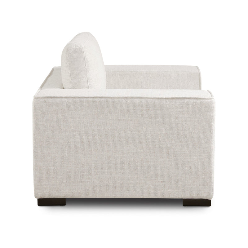 Vianna Grey Linen Accent Chair