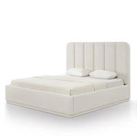 Penelope Cream Chenille Bed (2 Sizes Available)