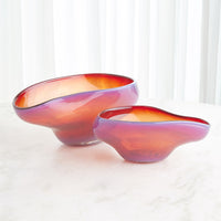 Designer Harmony Red Bowls (2 Sizes Available)