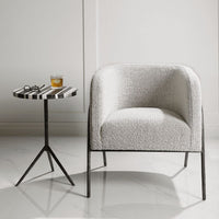 Netta Gray Accent Chair