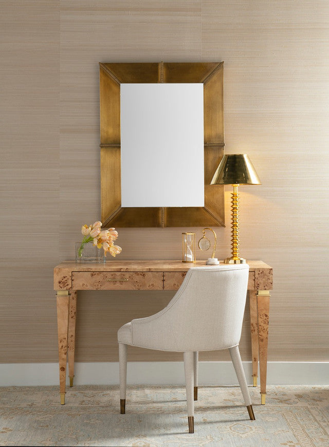 Beck Oatmeal Herringbone Linen Armchair