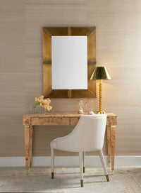 Beck Oatmeal Herringbone Linen Armchair