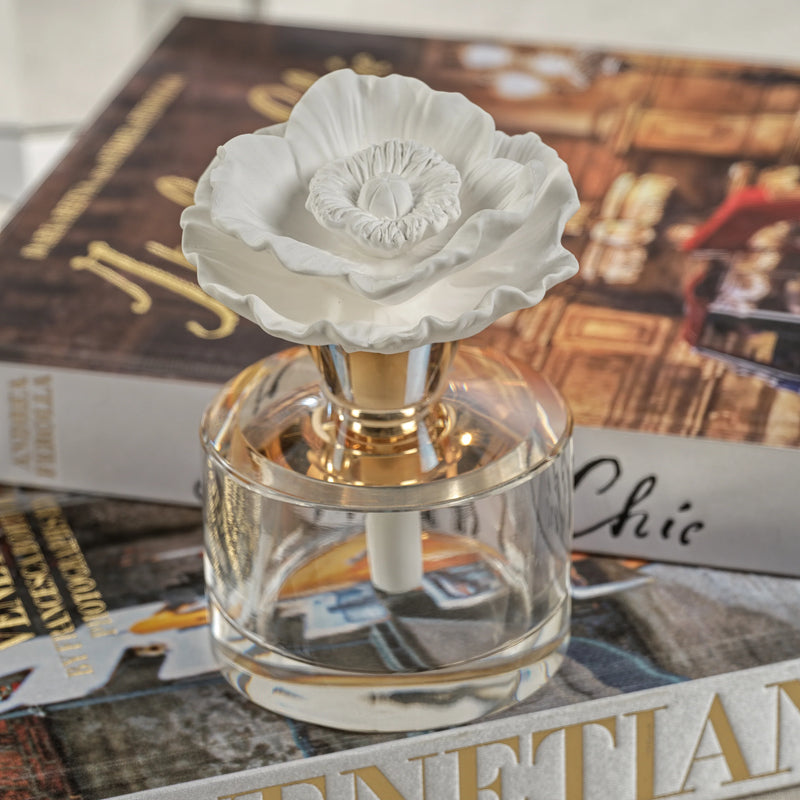Venezia Arielle Porcelain & Crystal Diffuser (Set of 4)