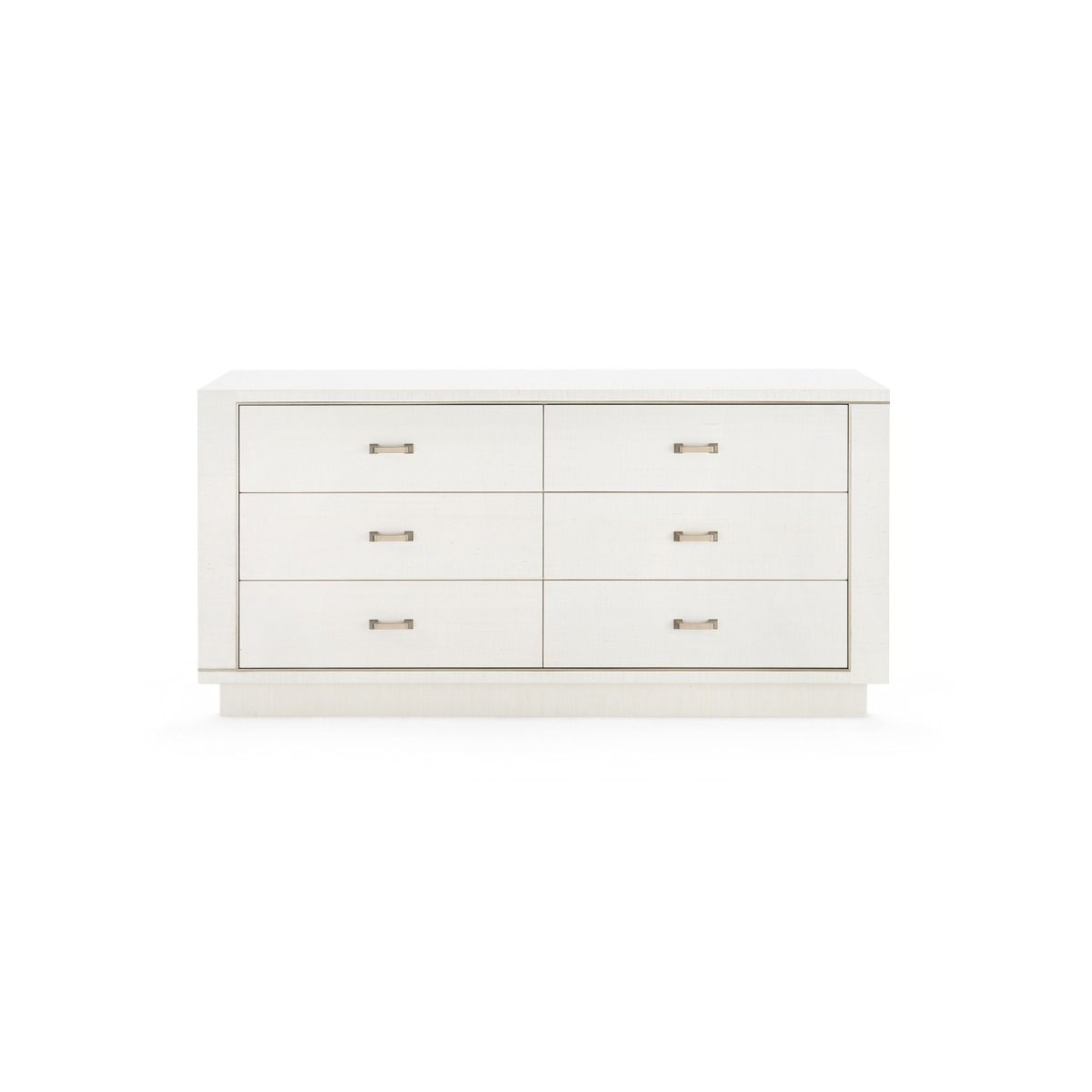 Noah Sand White 6 Dresser Drawer