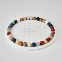 Privy Alabaster Multi Colour Solitaire Game Set