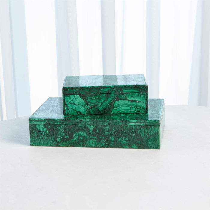 Green Jewels Semiprecious Stones Box (2 Sizes Available)