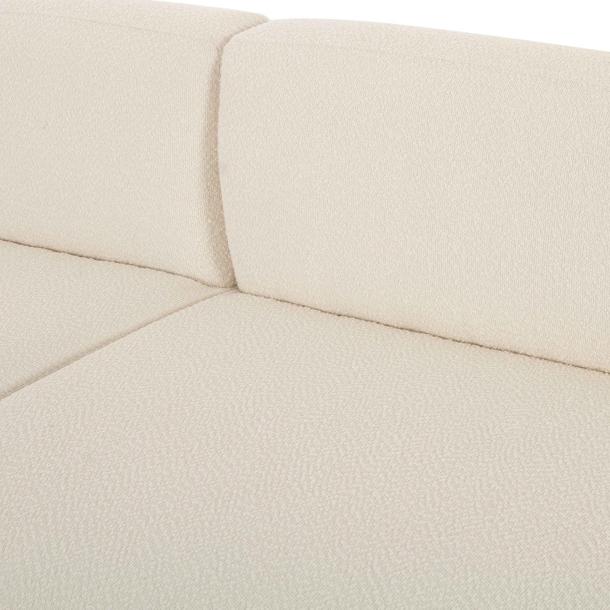 Sofie 94.4" Cream Boucle Sofa