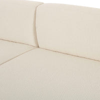 Sofie 94.4" Cream Boucle Sofa