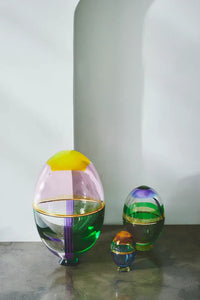 Imani European Artist Collection Large Crystal Egg