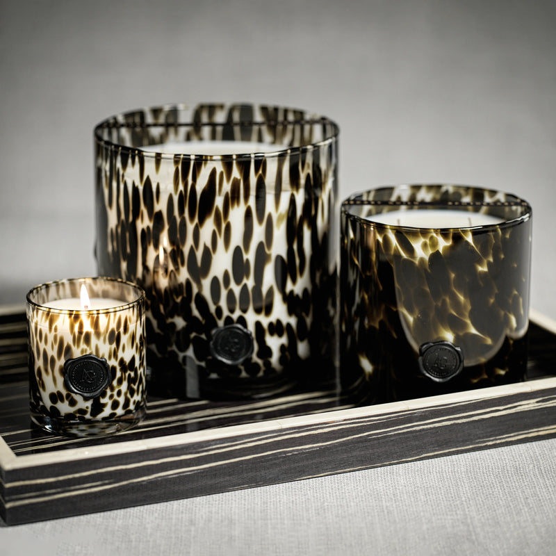 Opal Glass Five-Wick Candle Jar Black Fig Vetiver (Set of 2)