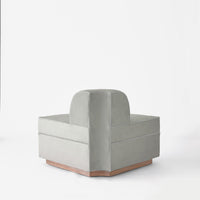 Broadway Grey Rondel (Each Quarter Section)