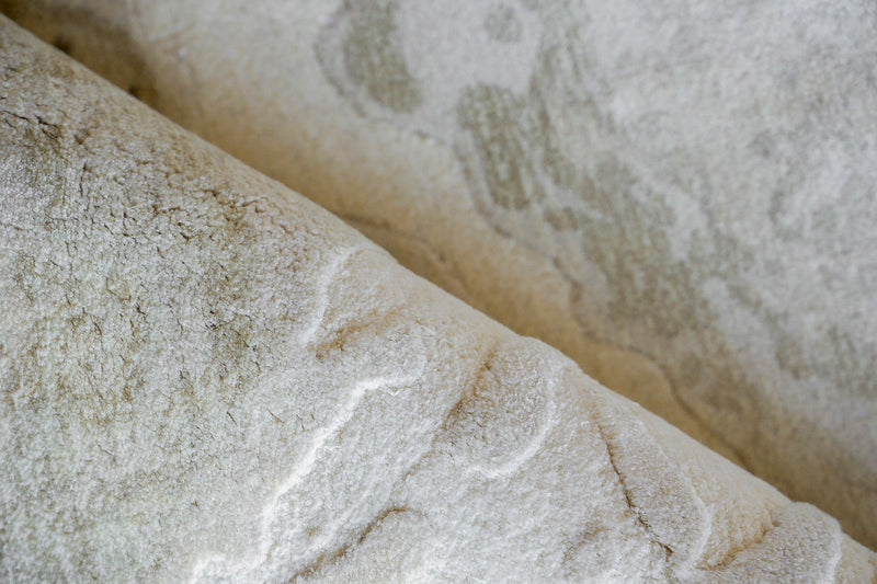 Carra Beige Modern Area Rug - Elegance Collection