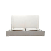 Alure Channeled Shaker Beige Bed