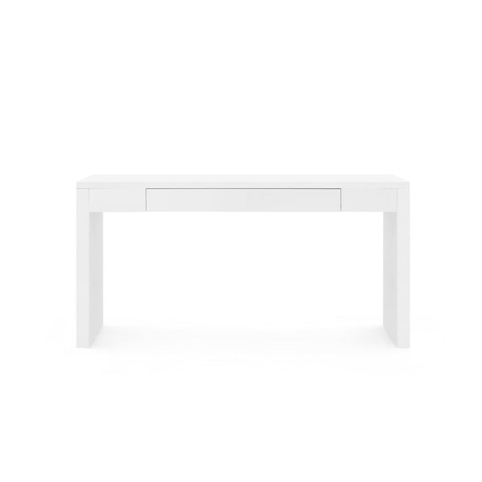 Kynlee Large Chiffon White Console Table
