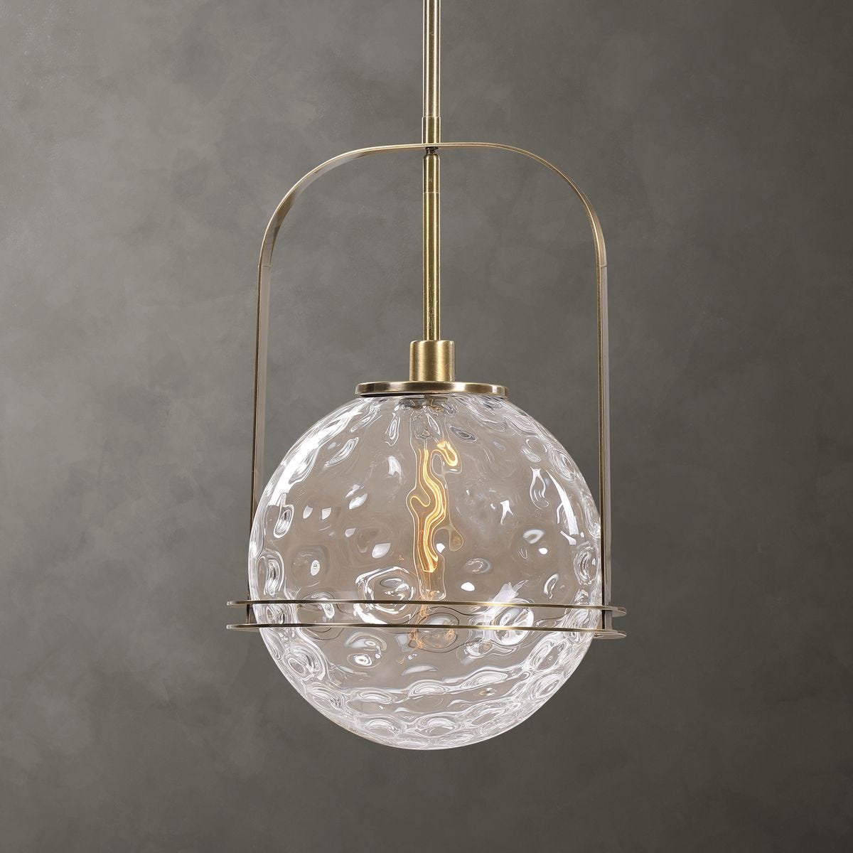Sherway Modern Rich Antique Brass Pendant (2 Sizes Available)