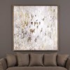 Abstract Golden Drops Hand Painted Canvas