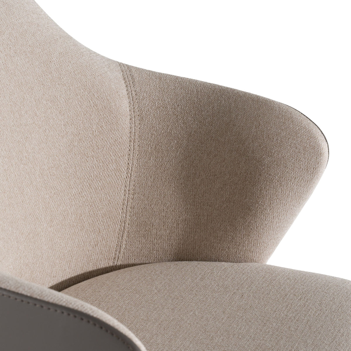 Elowen Modern Beige & Grey Dining Chair
