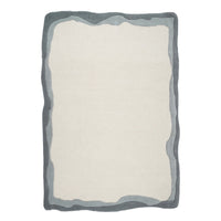 Torrence Curves Grey & Natural Area Rug