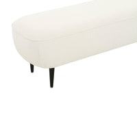 Dacoma 50.7" Cream Performance Boucle Bench