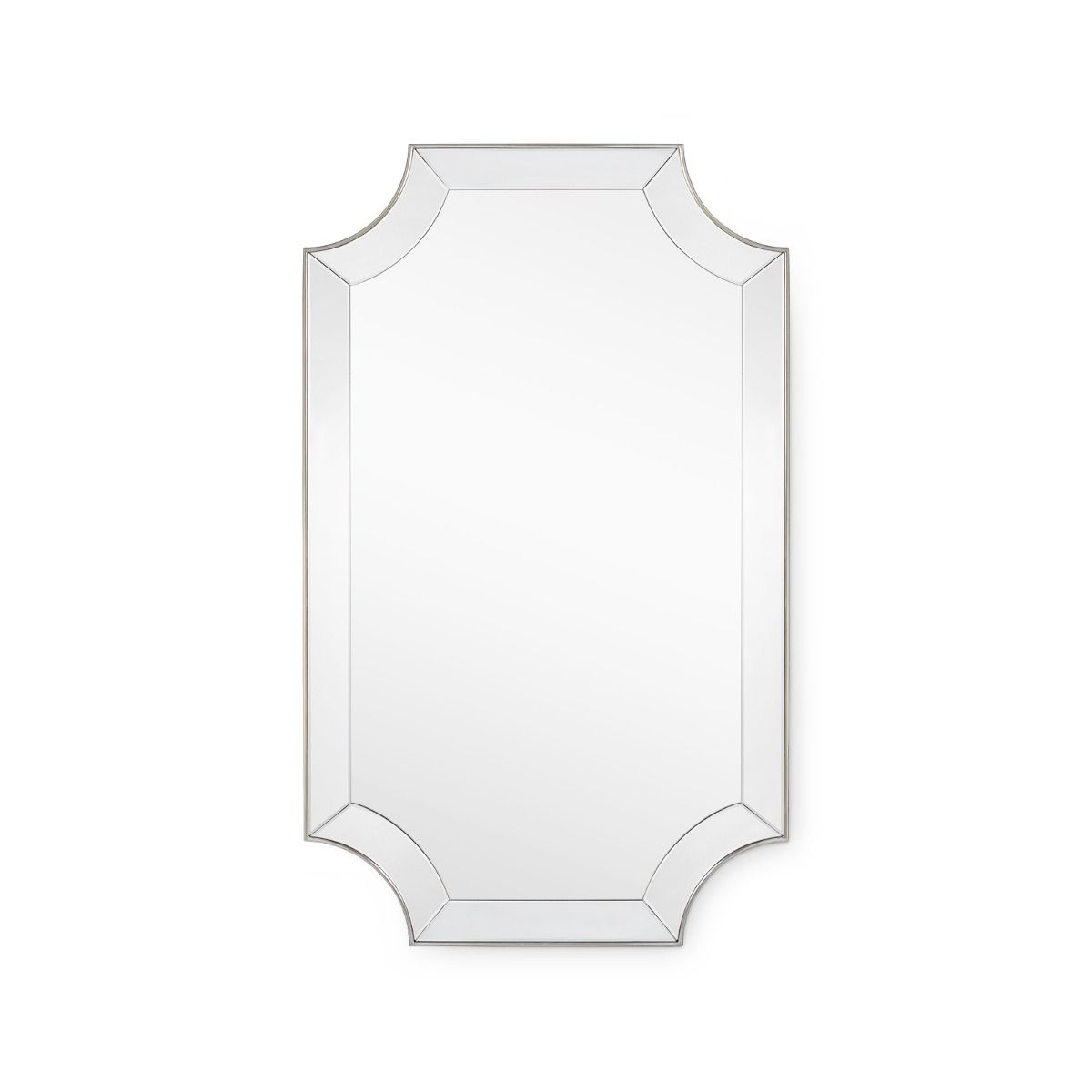 Luminous Silver Leaf Mirror