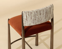 Bayard Two-Tone & Dark Bronze Counter Stool