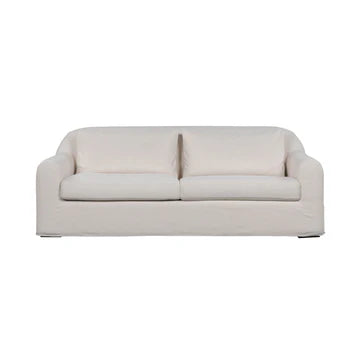 PAREE 85"  Linen Ivory Slipcover