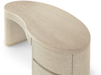 Hawthorne Natural Grasscloth Desk
