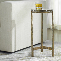 Adley Gold Accent Table