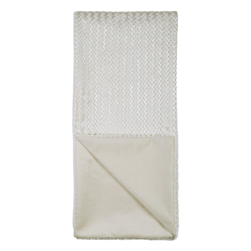 Ember Superior Quality Luxurious Ivory Throw
