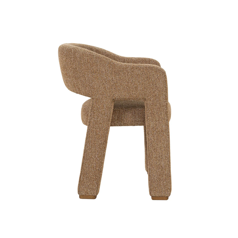 Breilla Granulated Gold Dining Chair