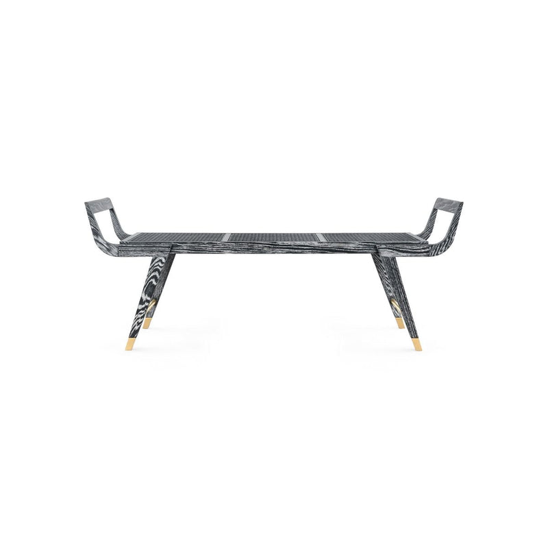 Statement Large Carbon Black Bench