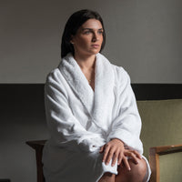 Egoist White Luxury Bath Robe