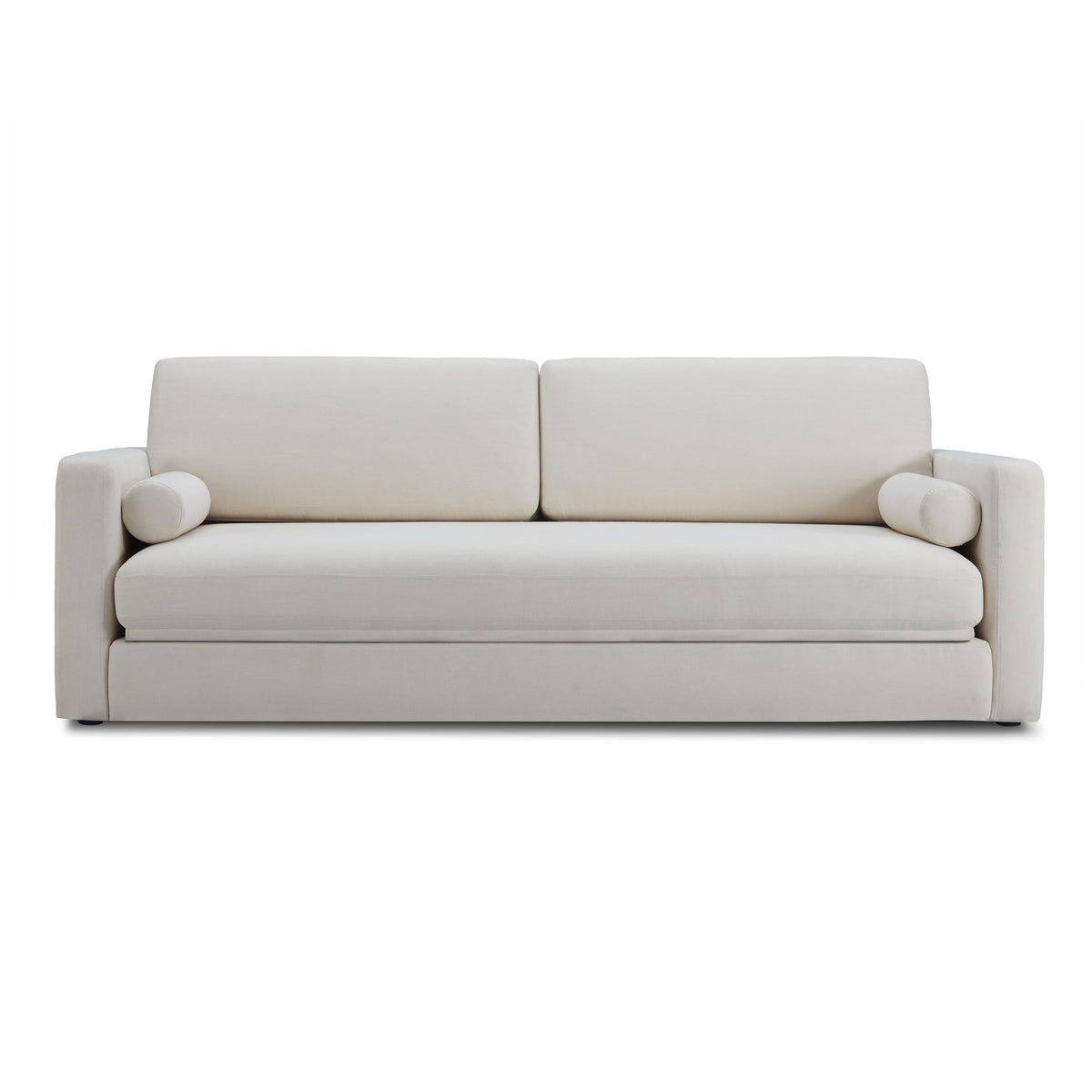 Reese 91" Cream Upcycled Performance Linen Sofa Bed