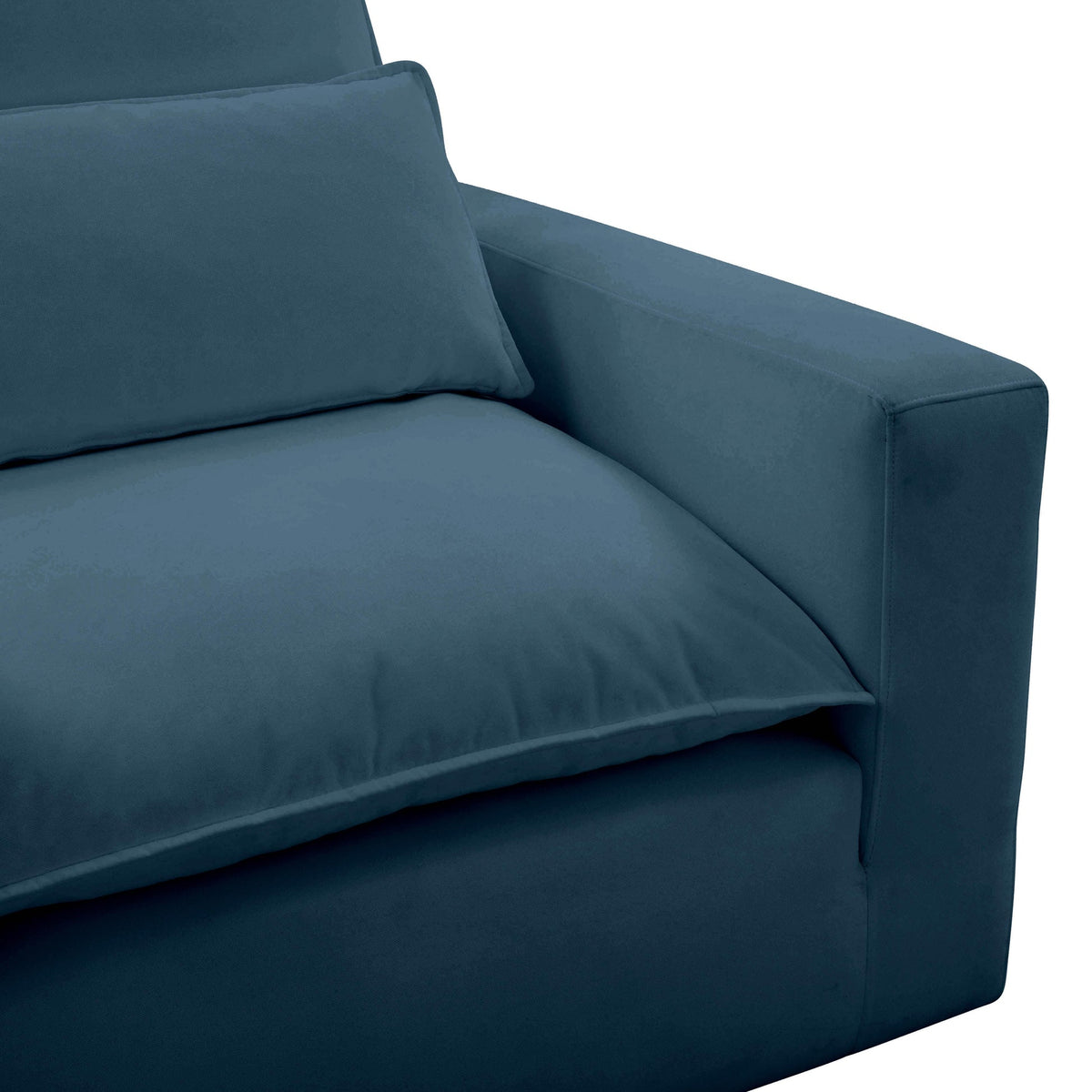 Cali Navy Blue Performance Fabric Accent Chair