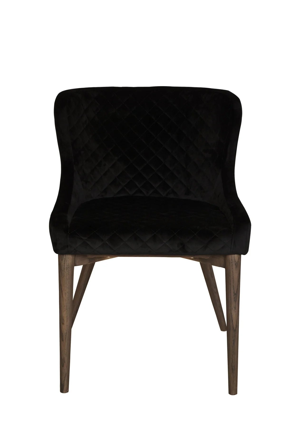 Milo Black Velvet Dining Chair (Set of 2)