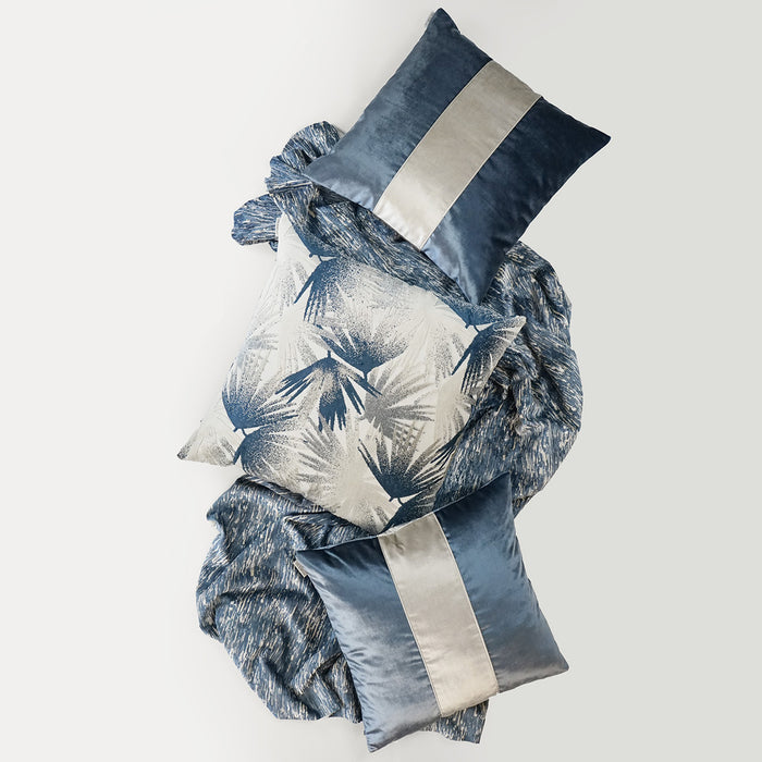 Regal Superior Quality Luxurious Blue Pillow