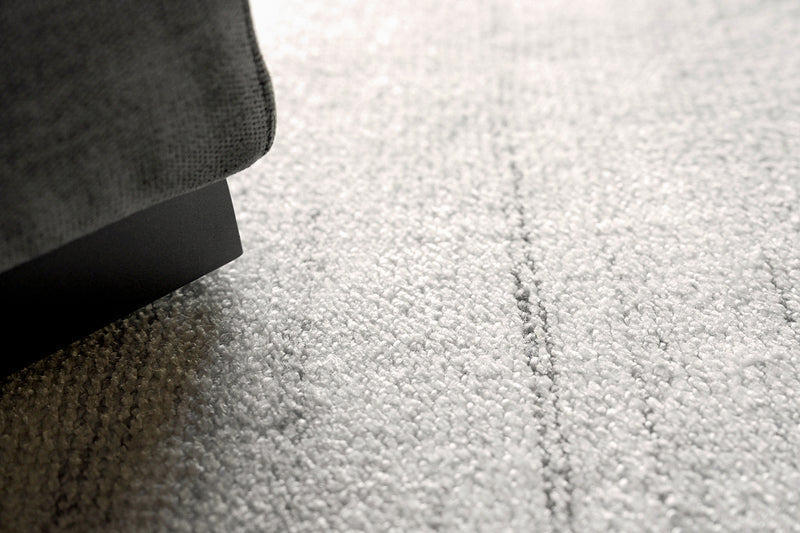 Amro Ivory Modern Area Rug - Elegance Collection