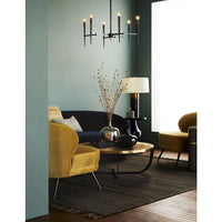Agustin Marigold Velvet Chair