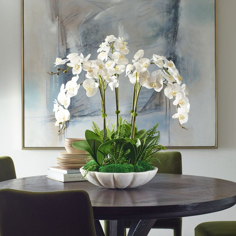 In Bloom Orchid Floral Planter