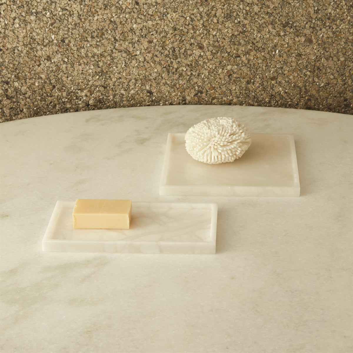 Milano Italian Alabaster Trays (2 Sizes Available)