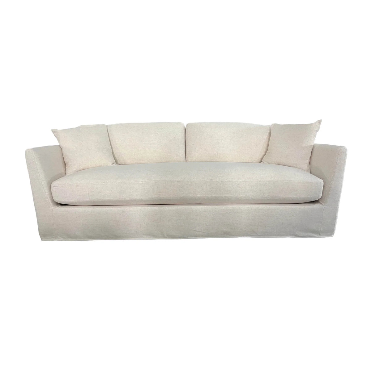 Aleksandra Oyster Linen Sofa